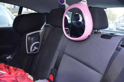 Espejo infantil para coche Ben Bat Baby Mirror - Azul