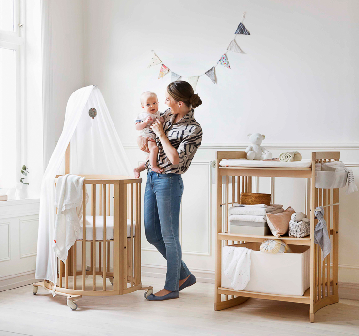 Cunas para bebés, famosa cuna Stokke Sleepi ahora en color gris bruma | Blog de moda infantil, ropa de bebé y